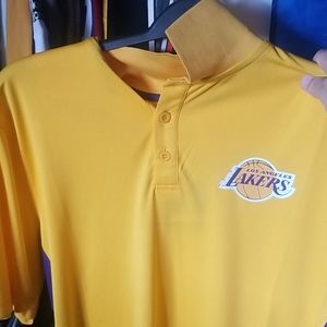 Lakers Button-Up golf shirt